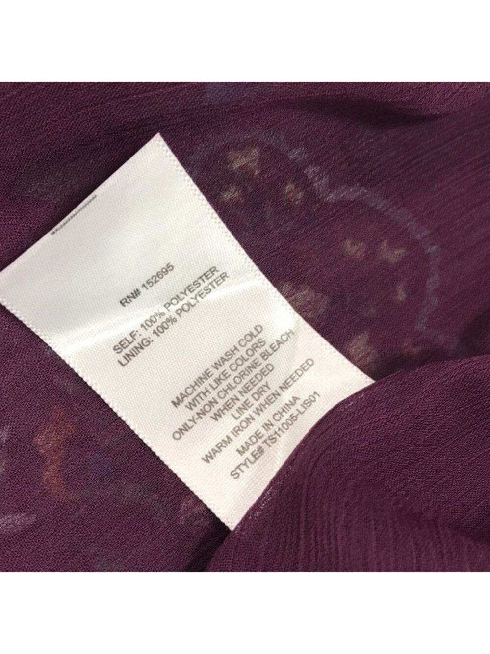 Q + A Ruffle V-Neck Blouse - Picture 8 of 8